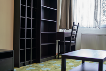 vybavení obývacího pokoje - Pronájem bytu 2+kk v osobním vlastnictví 42 m², Praha 8 - Kobylisy
