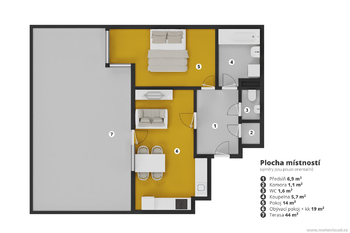 Prodej bytu 2+kk v osobním vlastnictví 92 m², Praha 10 - Hostivař