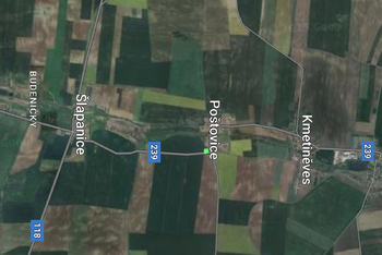 Prodej pozemku 1339 m², Poštovice