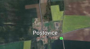 Prodej pozemku 1339 m², Poštovice