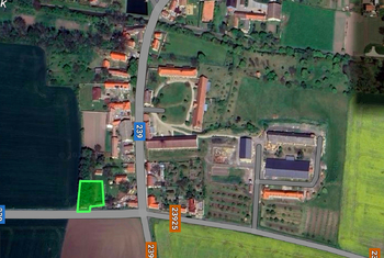 Prodej pozemku 1339 m², Poštovice