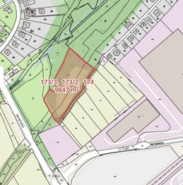 Prodej pozemku 9847 m², Hostouň
