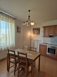 kuchyně s jídelním koutem - Pronájem bytu 1+kk v osobním vlastnictví 45 m², Praha 10 - Záběhlice