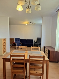 pohled od kuchyně - Pronájem bytu 1+kk v osobním vlastnictví 45 m², Praha 10 - Záběhlice