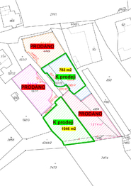 Prodej pozemku 783 m², Opatov