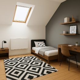 vizualizace - takto může pokoj vypadat po rekonstrukci - Prodej bytu 4+kk v osobním vlastnictví 111 m², Praha 2 - Vinohrady