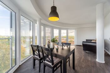 Obývák - Prodej bytu 5+kk v osobním vlastnictví 164 m², České Budějovice