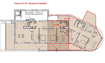 Prodej bytu 5+kk v osobním vlastnictví 164 m², České Budějovice