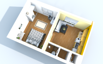 Pronájem bytu 2+kk v osobním vlastnictví 549 m², Úpice