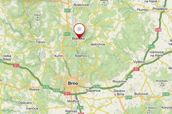 Pronájem bytu 1+kk v osobním vlastnictví 25 m², Blansko