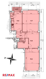 Pronájem bytu 2+1 v osobním vlastnictví 73 m², Praha 10 - Vršovice