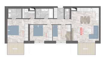 Prodej bytu 4+kk v osobním vlastnictví 113 m², Zlín