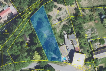 Prodej pozemku 892 m², Hradečno