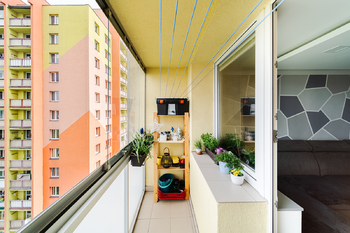 Lodžie - Prodej bytu 3+1 v družstevním vlastnictví 73 m², Ostrava