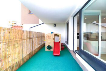 Balkon - Pronájem bytu 4+kk v osobním vlastnictví 117 m², Praha 9 - Vysočany