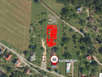 Pronájem pozemku 1500 m², Malá Skála