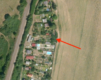 označení lokality - Prodej pozemku 595 m², Kaznějov