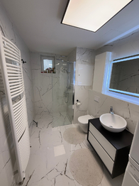 Koupelna - Pronájem bytu 2+kk v osobním vlastnictví 58 m², Brno