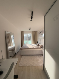 Ložnice - Pronájem bytu 2+kk v osobním vlastnictví 58 m², Brno