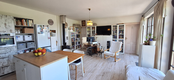 Obývací pokoj s kuchyní - Prodej domu 65 m², Ruprechtov