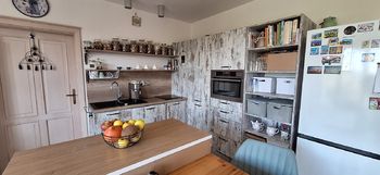 Obývací pokoj s kuchyní - Prodej domu 65 m², Ruprechtov