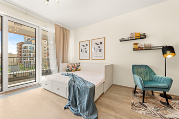 Pronájem bytu 1+kk v osobním vlastnictví 35 m², Praha 9 - Hloubětín