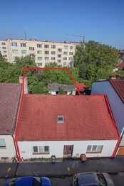 pohled z východu - Prodej domu 93 m², České Budějovice