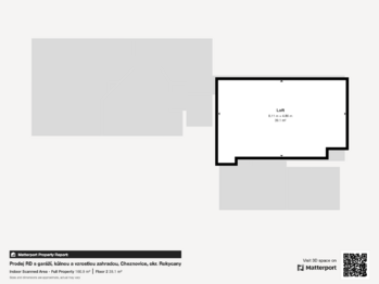 podkroví orientační schéma - Prodej chaty / chalupy 160 m², Cheznovice
