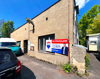 Pohled na budovu - Pronájem skladovacích prostor 70 m², Chodov