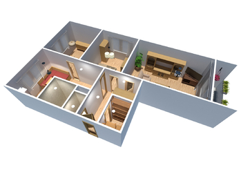 Prodej bytu 3+1 v osobním vlastnictví 63 m², Chomutov