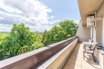 Balkon - Pronájem bytu 1+1 v osobním vlastnictví 41 m², Praha 4 - Krč
