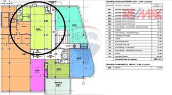 plánek - Pronájem obchodních prostor 189 m², Rožnov pod Radhoštěm