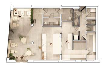 Pronájem restaurace 137 m², Praha 3 - Žižkov
