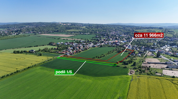 Prodej pozemku 12631 m², Olomouc