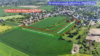Prodej pozemku 12631 m², Olomouc
