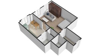Pronájem bytu 2+kk v osobním vlastnictví 49 m², Praha 2 - Nové Město