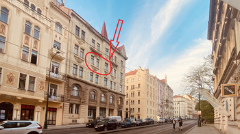 Pronájem bytu 2+kk v osobním vlastnictví 49 m², Praha 2 - Nové Město