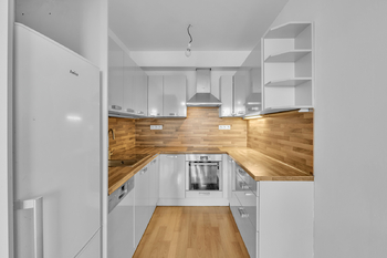 kuchyně - Prodej bytu 2+kk v osobním vlastnictví 45 m², Praha 10 - Uhříněves