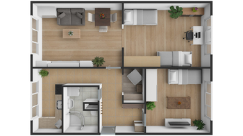 Prodej bytu 3+1 v družstevním vlastnictví 68 m², Postoloprty