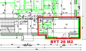 Pronájem bytu 1+kk v osobním vlastnictví 26 m², Zubří