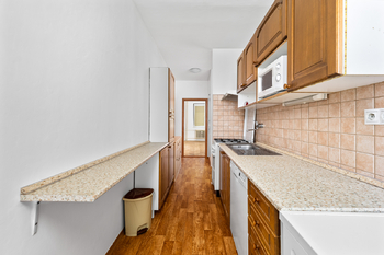 kuchyně s jídelnou - Prodej bytu 2+1 v osobním vlastnictví 65 m², České Budějovice