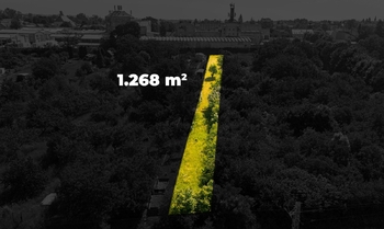 Prodej pozemku 1268 m², Brno
