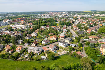 Letecký snímek domu a okolí - Prodej domu 139 m², Kutná Hora