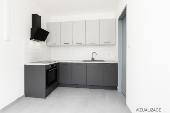 Vizualizace - Prodej bytu 2+1 v družstevním vlastnictví 43 m², Orlová