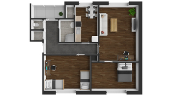 Prodej bytu 3+1 v osobním vlastnictví 82 m², Vyškov