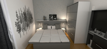 vizualizace - Prodej bytu 3+1 v osobním vlastnictví 82 m², Vyškov