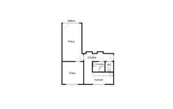 Prodej bytu 2+1 v osobním vlastnictví 52 m², Děčín
