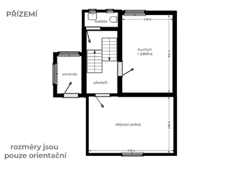 Prodej domu 85 m², Praha 5 - Radotín