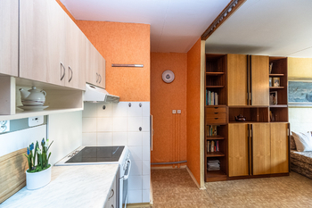 kuchyňský kout - Prodej bytu 2+kk v osobním vlastnictví 62 m², Praha 8 - Libeň