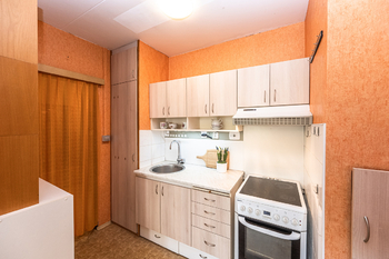 kuchyňský kout - Prodej bytu 2+kk v osobním vlastnictví 62 m², Praha 8 - Libeň